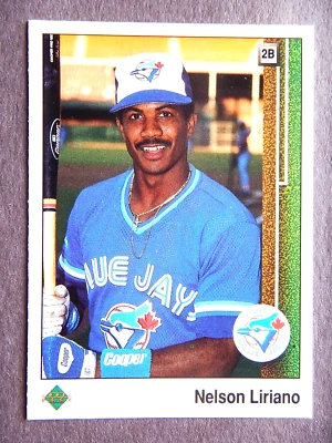 Nelson Liriano #109 Upper Deck 1989 Baseball Card (Toronto Blue Jays)  - Image 1 of 2