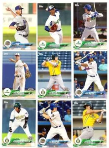 2018 TOPPS PRO DEBUT A'S TEAM SET Armenteros Jorge Mateo ALLEN LUZARDO BECK - Picture 1 of 1
