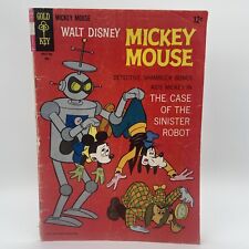 TOP COMICS - WALT DISNEY MICKEY MOUSE #1 - 1967,  3.0 CASE OF THE SINISTER ROBOT