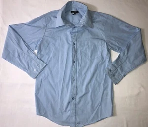 George Boys light blue dress shirt button down youth large 10 / 12 - Picture 1 of 6