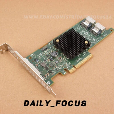 Controlador de almacenamiento OEM LSI SAS 9207-8i 8 canales - SATA 6Gb/s PCI-E 3.0 SAS2308 Foto 1 de 4