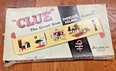 Clue - Original 1949 Board Game Version in good condition - Image 1 of 4