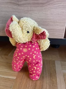 Sigikid Elefant Frottee Gelb Vintage Sonne Sterne Rot Gelb 18cm #18 - Bild 1 von 4