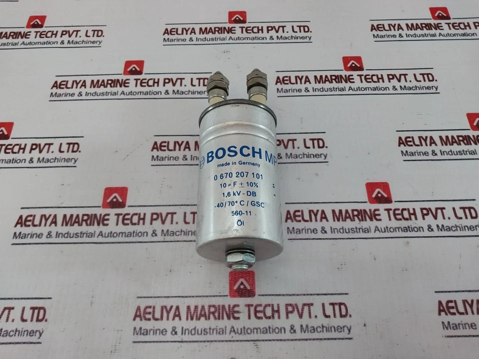 Condensador BOSCH 0 670 207 101, 1,6 KV-DB Foto 1 de 4