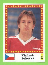 1991 Swedish Semic Hockey '91 (Milky Way) #124 Vladimir Petrovka Czechoslovakia