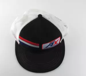 AMSOIL AX Arenacross Snapback Baseball Hat Red White & Blue Arena used - Picture 1 of 7