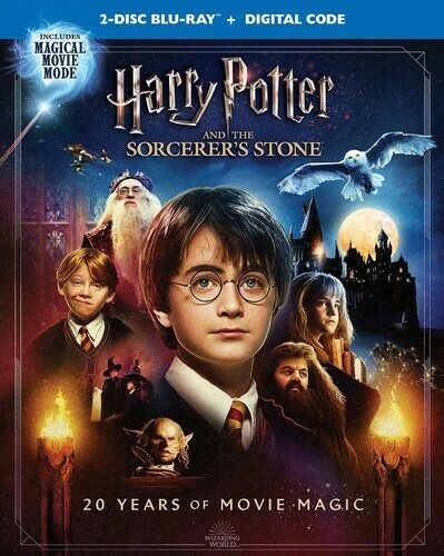 Harry Potter And The Sorcerer’s Stone Blu-ray 2 disc combo Brand NEW movie - Image 1 of 1