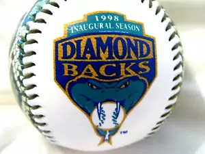 1998 Arizona Diamondbacks baseball, Inaugural season promotional ball, China - Picture 1 of 7