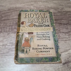 1911 Royal Baker and Pastry Cook Baking Powder Company New York Recipe Book Ad - Picture 1 of 4