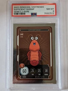 Sufficient Gamberetti VeeFriends Compete Collect Series 2 raro/500 PSA 8 - Foto 1 di 2