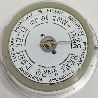 Asian Tianjin Seagull T16 Day Date Automatic Mechanical Movement White Dial - Image 1 of 2