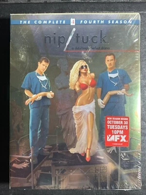 Nip/Tuck - The Complete Fourth Season (DVD, 2007, 5-Disc Set) - Image 1 of 4