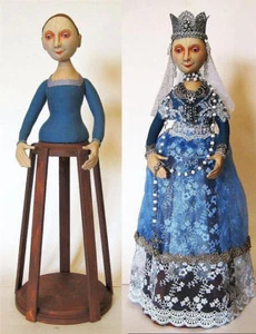 Stoffpuppe Muster "Isabella, Santos Cage Doll" von Arley Berryhill - Bild 1 von 4