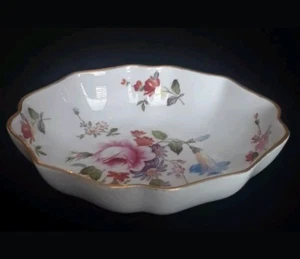 “Derby Posies”- 3" Oval Tray ~ Royal Crown Derby English Bone China ~ ca. 1960’s - Picture 1 of 2