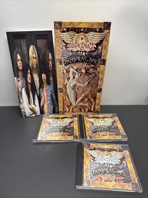3-CD~ BOX SET WITH BOOKLET~ AEROSMITH~ 1991~ PANDORS'S BOX - Image 1 of 4