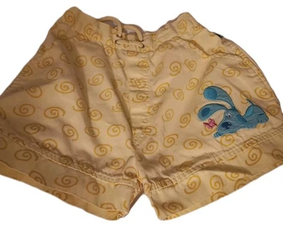 Y2K Vintage 2000 Blues Clues Kids Childs Shorts Size 6 Yellow Swirls - Image 1 of 4