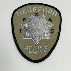 HEREFORD TEXAS TX Sheriff or Police Patch - Picture 1 of 3