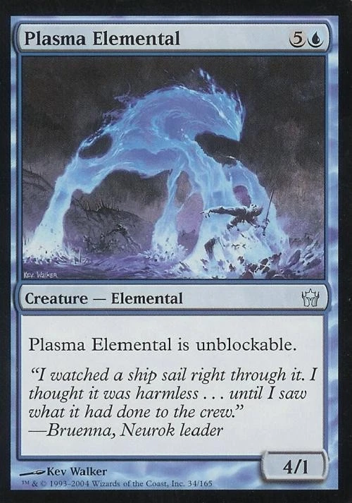 Plasma Elemental - Medium Play MTG Fifth Dawn - Image 1 of 1