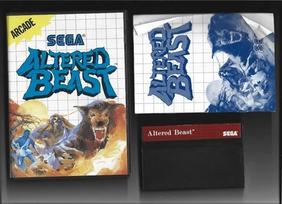 Sega Master System ALTERED BEAST w/Cartridge, Instructions & Box (CIB) - Image 1 of 4