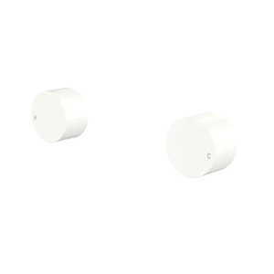 Fienza Kaya Round Wall Taps Assembly Tap Matte White 338104MW-LF - Picture 1 of 2