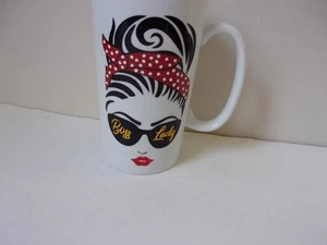 Our Table Simply White Boss Lady 18 oz. Mug - Picture 1 of 4