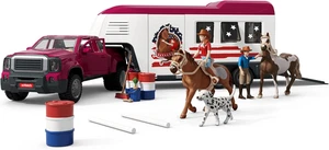 Schleich Horse Club Horse Transport Lakeside Truck and Trailer Playset 119-Piece - Picture 1 of 12