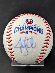 Jon Lester Chicago Cubs Signed World Series Baseball PSA DNA Auto - Picture 1 of 3