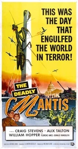 Póster de la película Deadly Mantis 03 2"x3" pin botón insignia - Imagen 1 de 2