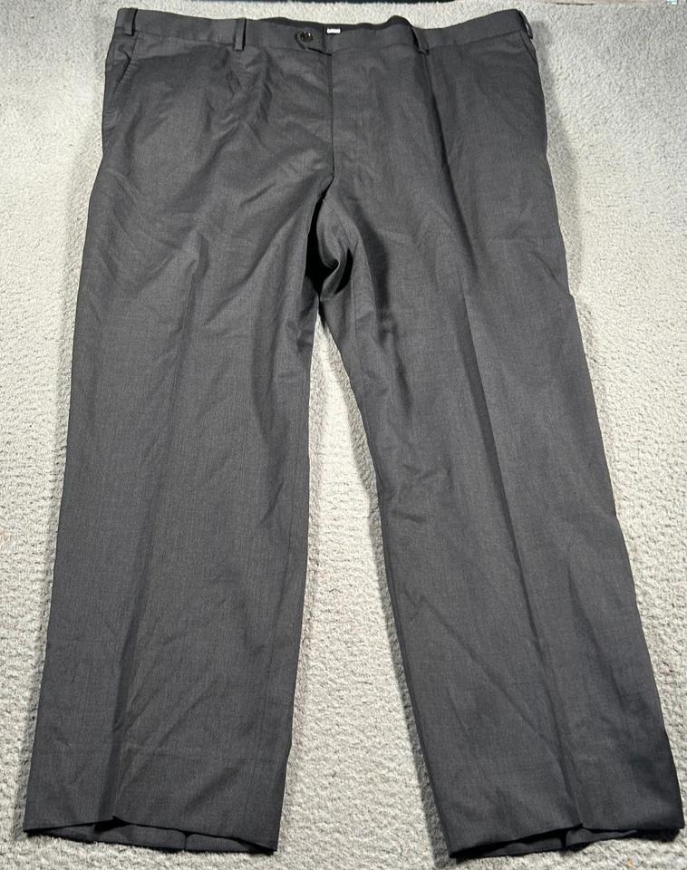 Pantalones de vestir Loro Piana para hombre 44x28 gris super 100 pantalones de lana informales de negocios Foto 1 de 4