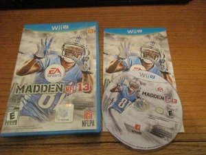 Madden NFL 13 (Nintendo Wii U) completo spedizione gratuita - Foto 1 di 1
