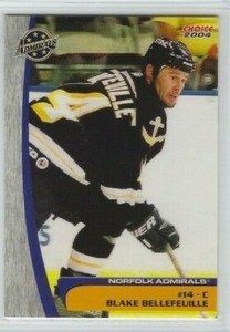 Blake Bellefeuille 2003-04 Norfolk Admirals (AHL) 