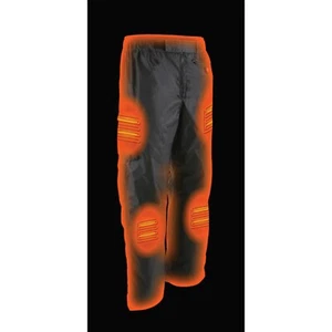 NEXGEN HEAT Pantalones negros resistentes al agua para hombres con batería de elementos calefactores - Imagen 1 de 11