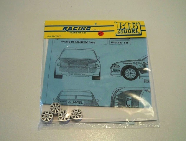 1/24 Mitsubishi Lancer Ev3  ANCAP Rally Sanremo '96 BIG24 TRANSKIT Racing43 TK18 - Immagine 1 di 3