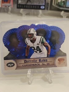 2012 Darrelle Revis Panini Crown Royale Die-Cut 5/5 MINT - Picture 1 of 3