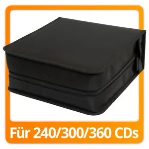 Mappe Nylon Aufbewahrungmappe Wallet Tasche Koffer Hüllen für CDs DVDs Bluerays - Bild 1 von 8