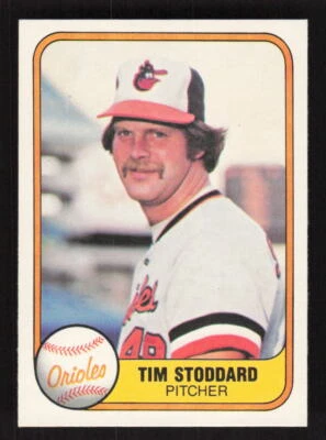 1981 Fleer #176 Tim Stoddard Baltimore Orioles - Image 1 of 2