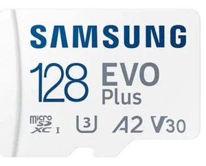 2021 Samsung Evo plus 128GB microSD SD SDXC U3 klasa 10 A2 karta pamięci 130MB/S Adp - Zdjęcie 1 z 9