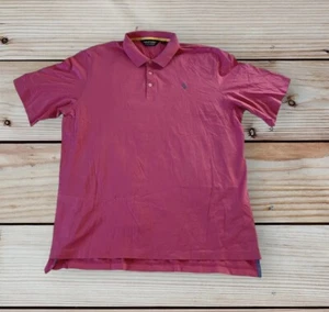 Polo Golf Ralph Lauren Men’s Size XL Short Sleeve Solid Polo Shirt Pink - Picture 1 of 4