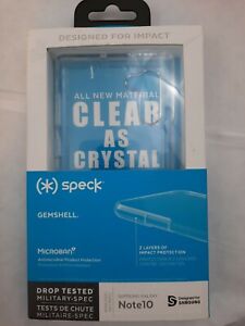 Speck Gemshell Case For Samsung Galaxy Note 10 Designed For Impact! Clear
