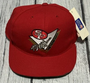 Vintage San Francisco 49ers Wool American Needle SnapBack Hat Script NOS - Picture 1 of 10