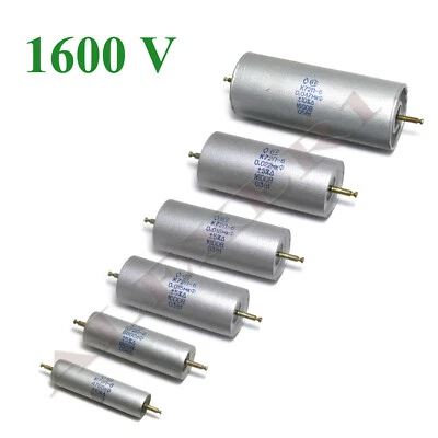 4700pF - 0.047uF 1600V teflon Capacitors K72P-6 Audio Hi-End PTFE Film USSR NOS - Image 1 of 3