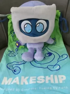 MAKESHIP Lilian GildedGuy NWT + BAG Youtuber Animation Plush Only 274 VERY RARE! - Picture 1 of 6
