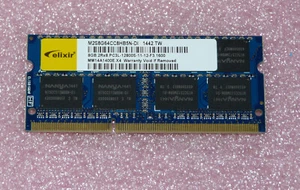8GB 2Rx8 DDR3 RAM PC3L-12800S-11-12-F3-1600 Elixir Notebook Arbeitsspeicher - Bild 1 von 2