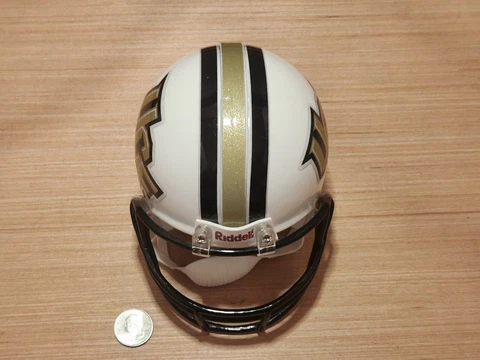 UCF Knights College Football Minature Football Helmet Riddell Cover