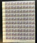 USA #235 Mint Fine - Very Fine Never Hinged Complete Pane Of 50