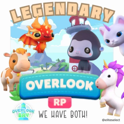 OLB ROBLOX Overlook Bay｜Legendary Pet Shop｜Rainbow Shiny/Shiny RS/S (Read Description)