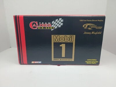 Jeremy Mayfield #12 Mobil 1 Racing Team Caliber Owners 1/24 NASCAR Diecast NIB! - Image 1 of 4