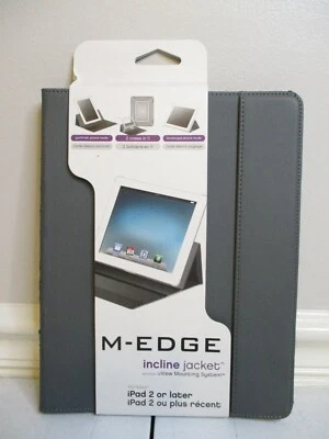 M-Edge Incline Gray Jacket for iPad 2 or later (PD3-IN1-MF-DGY) - Image 1 of 4