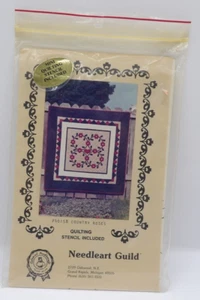 Needleart Gilde ""Country Roses"" Quilt Muster & Schablone #40158 Neu aus altem Lagerbestand 1980 - Bild 1 von 2