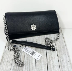 French Connection Black Leonie Cavier Texture Should Bag Purse E20 FC22815 - Picture 1 of 4